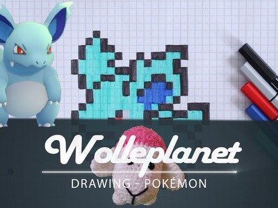 Pixel Art Pokemon Nidorina Drawing