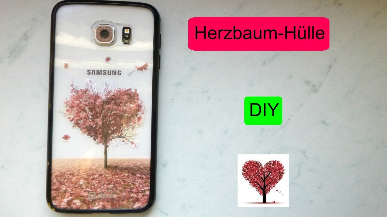 Herzbaum-Hülle -  DIY