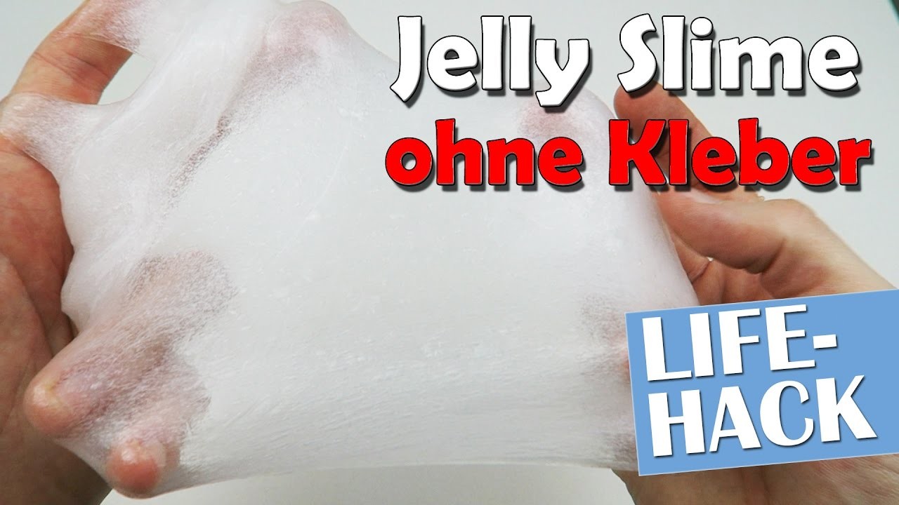 Jelly Slime OHNE KLEBER selber machen - Lifehack | DIY