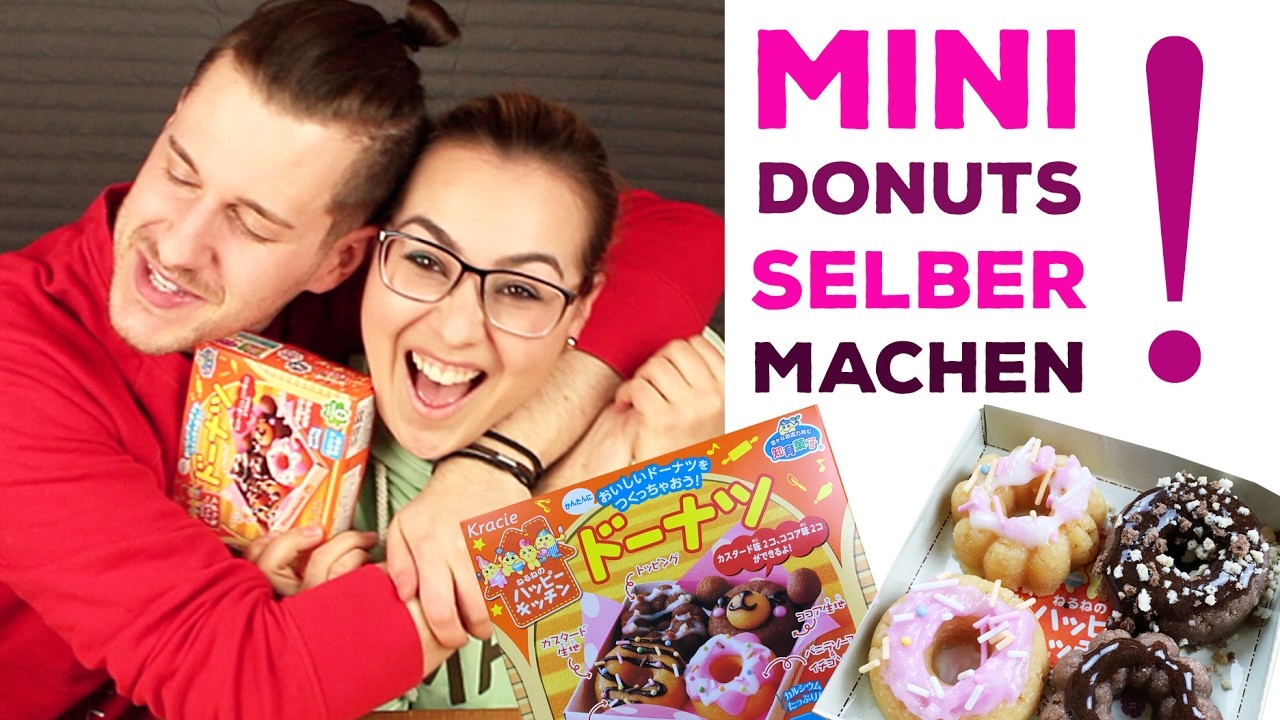 Mini Donuts selber machen | DIY | japanische Süßigkeiten | MatinDeepunkt