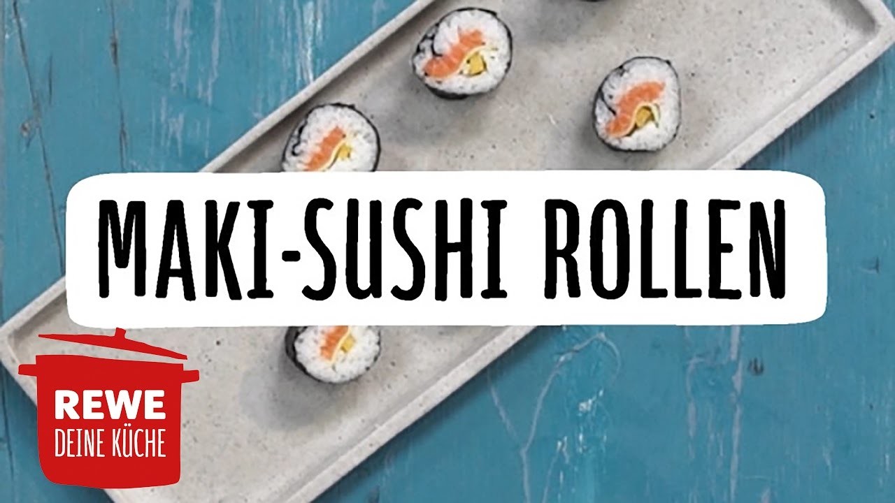 Sushi selber machen - Maki rollen #DIY