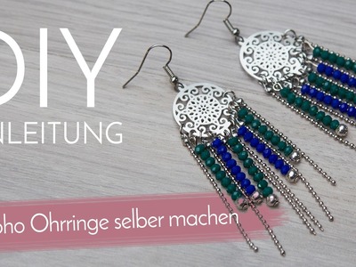 Boho Ohrringe selber machen - DIY Anleitung