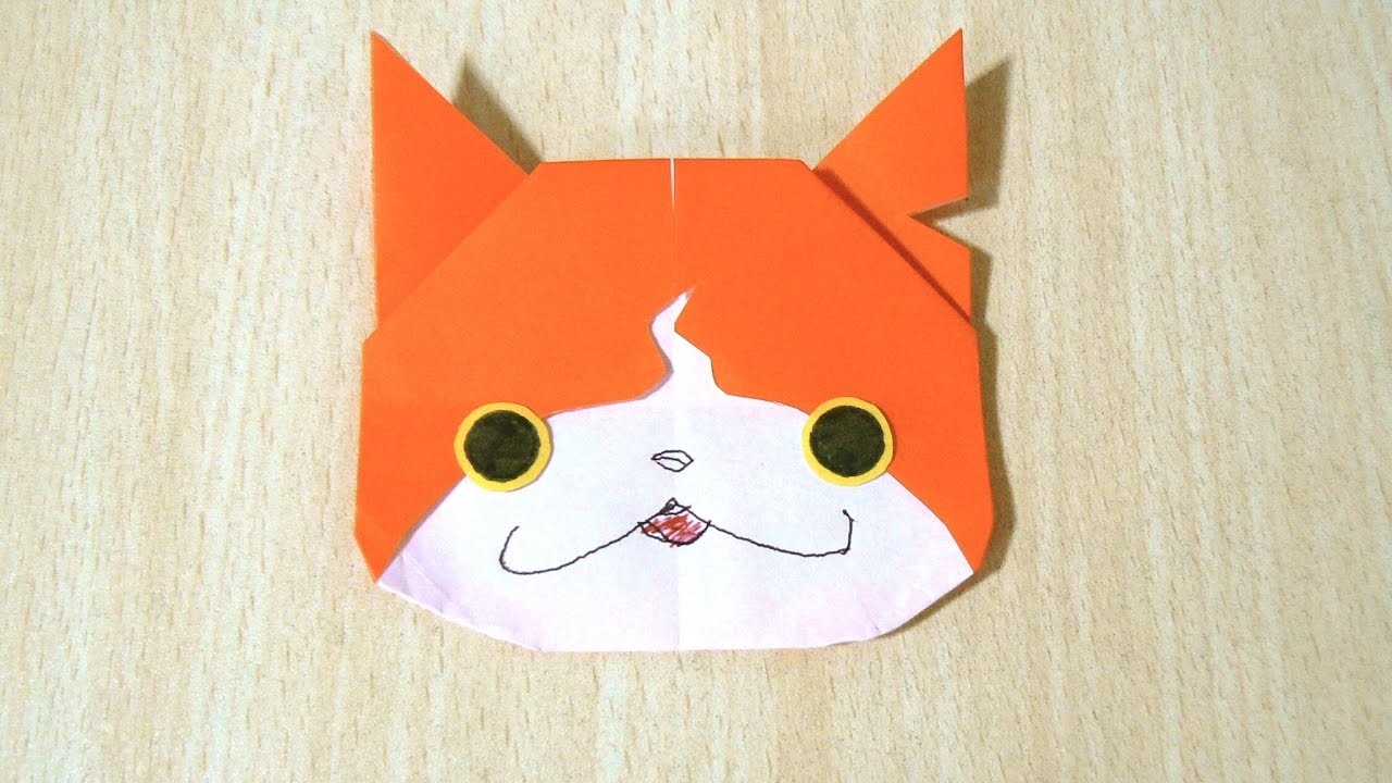 Origami. Die Kunst, Papier zu falten. JIBANYAN Yo-Kai Watch