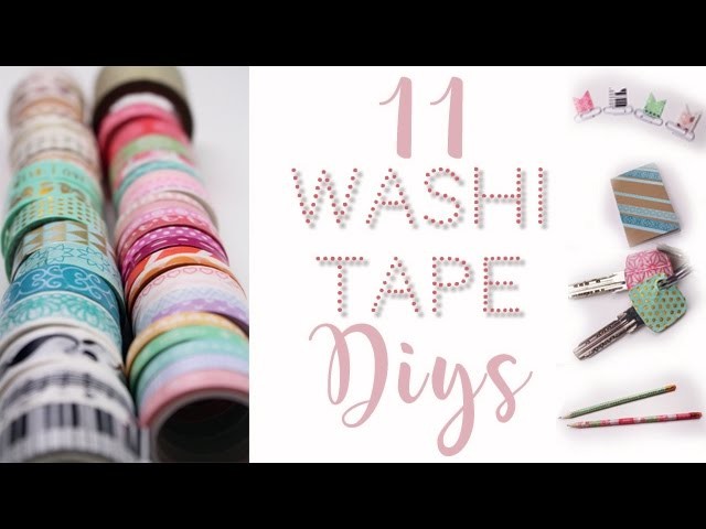 11 Diy-Ideen mit Washitape. *Handmadebyanni