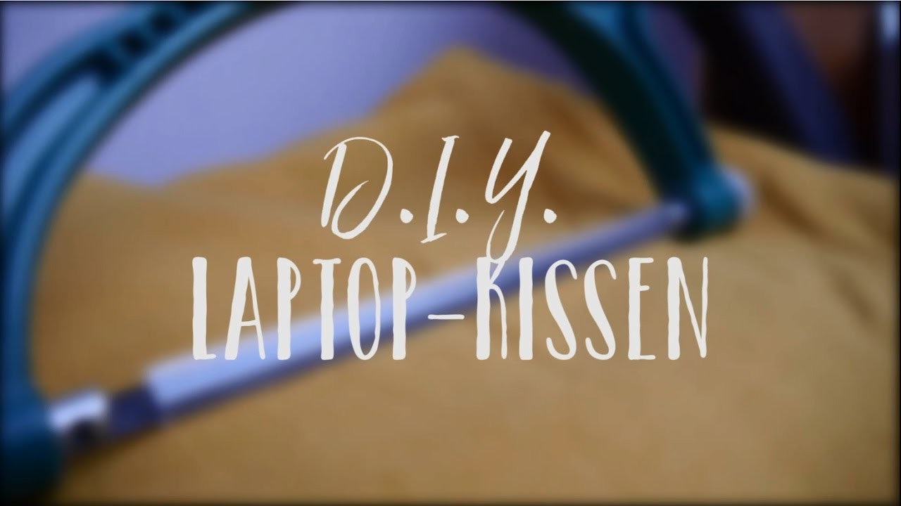 DIY Laptopkissen