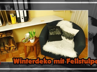 DIY.winterlicher,kuscheliger Einrichtungstipp.gemütlich machen