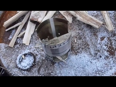 Selfmade Hobokocher. Hoboofen. DIY. MYOG