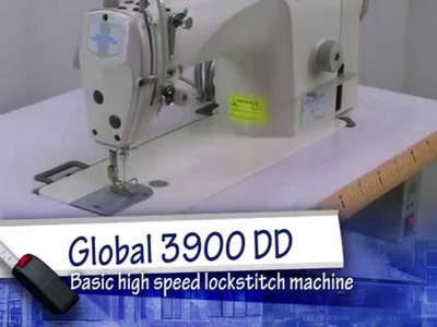 Global 3900 Serien - Hochgeschwindigkeits Einnadel Steppstich Industrie Nähmaschine