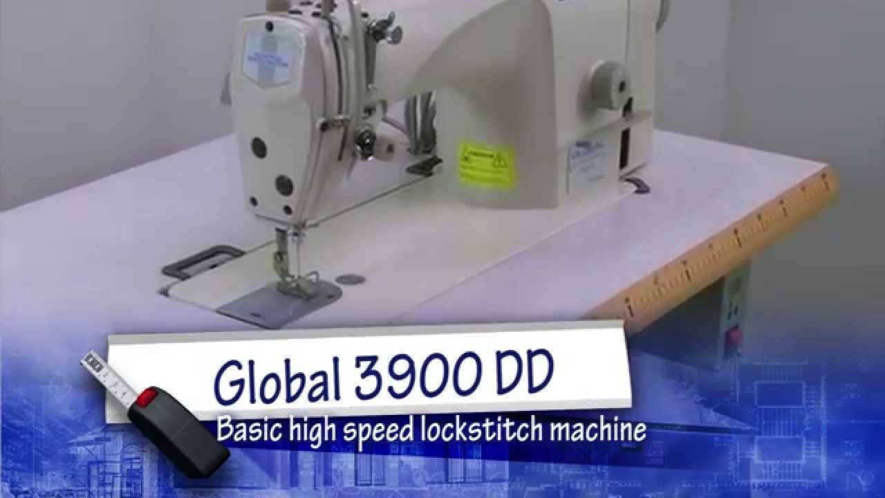Global 3900 Serien - Hochgeschwindigkeits Einnadel Steppstich Industrie Nähmaschine