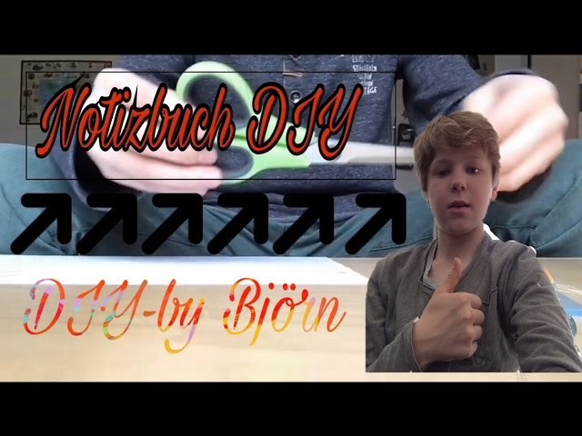 Notizbuch DIY| Ganz einfach selber machen