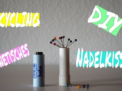 DIY magnetisches Nadelkissen aus altem Labello II Muckmade