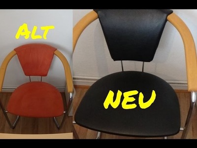 DIY - Stuhl selber neu Beziehen