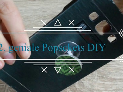 Günstiges Popsocket DIY. Deutsch. Patty`s Welt