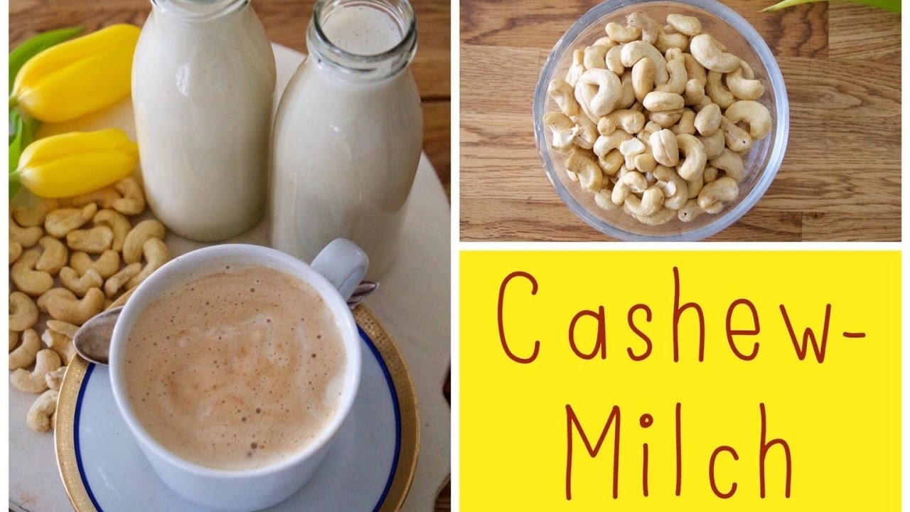 Cashewmilch-DIY. Homemade. LadyLandrand