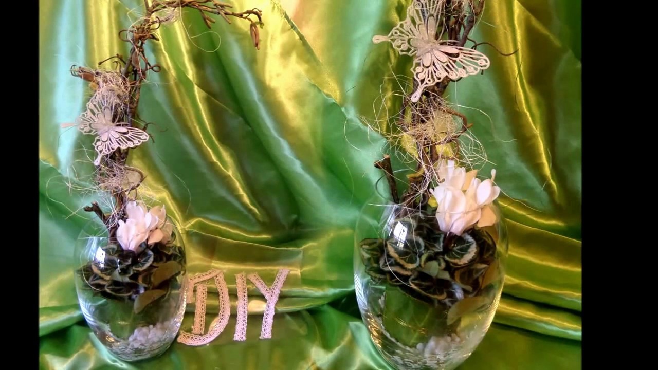 DIY: Blumen Werkstatt wundervolle Blumen-Deko günstig + Upsycling SELBER MACHEN- How to für 4,50€
