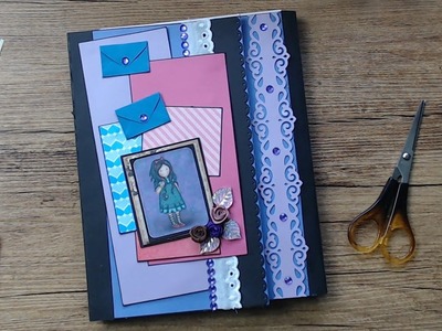 +++Watch me Craft+++Ich baue ein Photo Folio aus Versandtaschen und Briefumschlägen #3+++Fertigstell