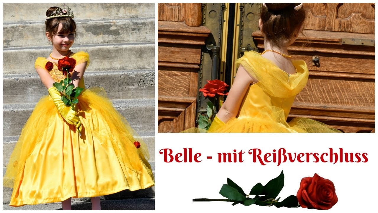 Ein Prinzessinnenkleid selber nähen - Belle DIY