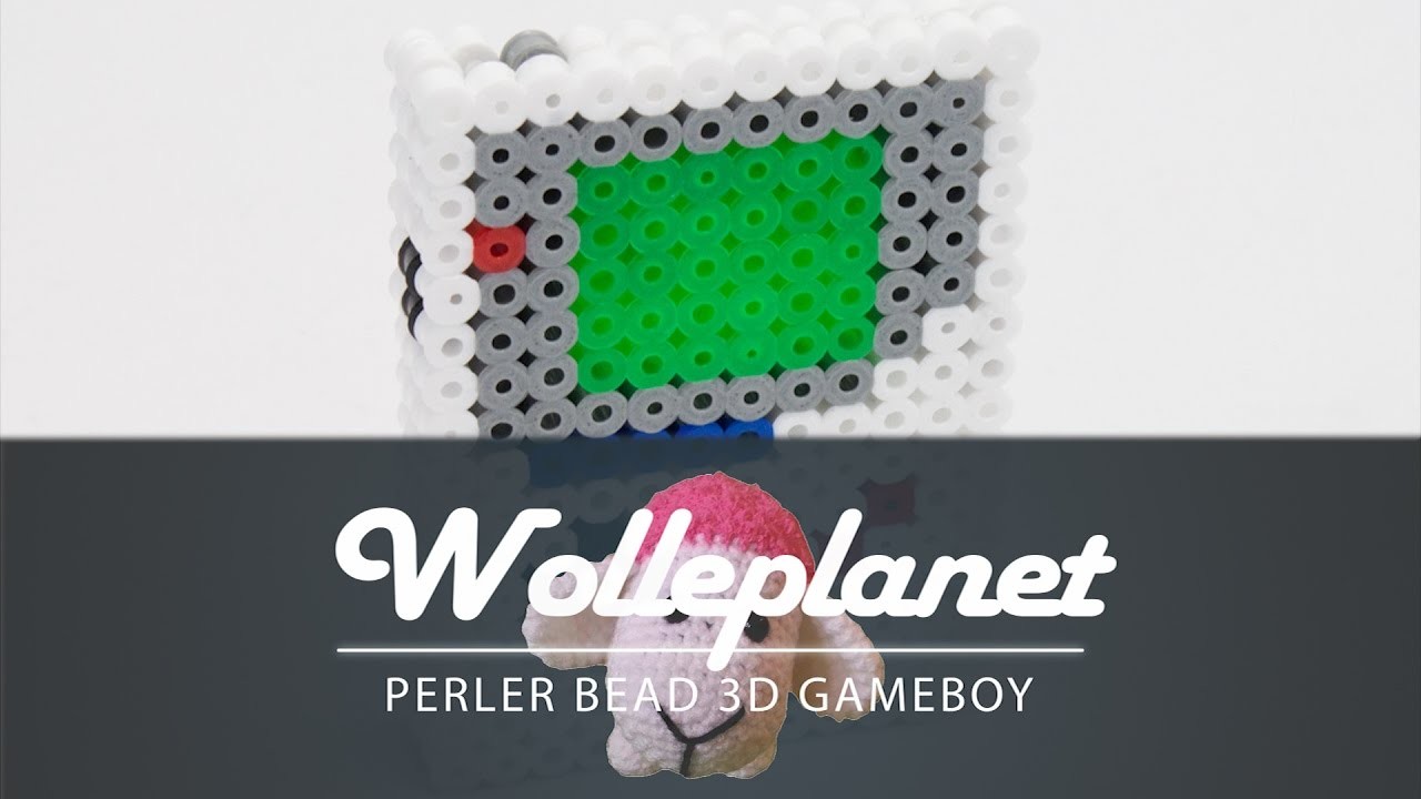 Perler Bead 3D Gameboy