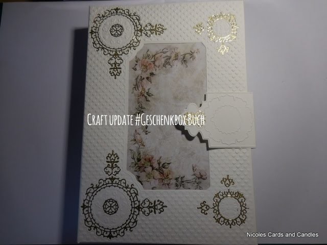 Craft update | #Geschenkbox Buch | #Nicolescardsandcandles | 2017