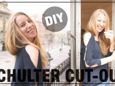 DIY Cut Out Ärmel - DIY Fashion April, Tutorial, deutsch