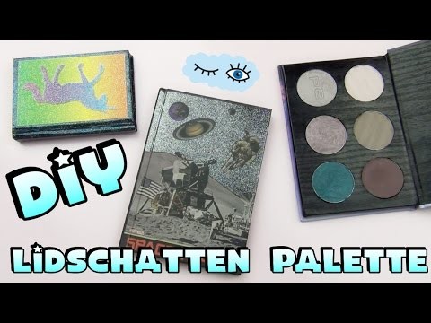 DIY Lidschatten Palette