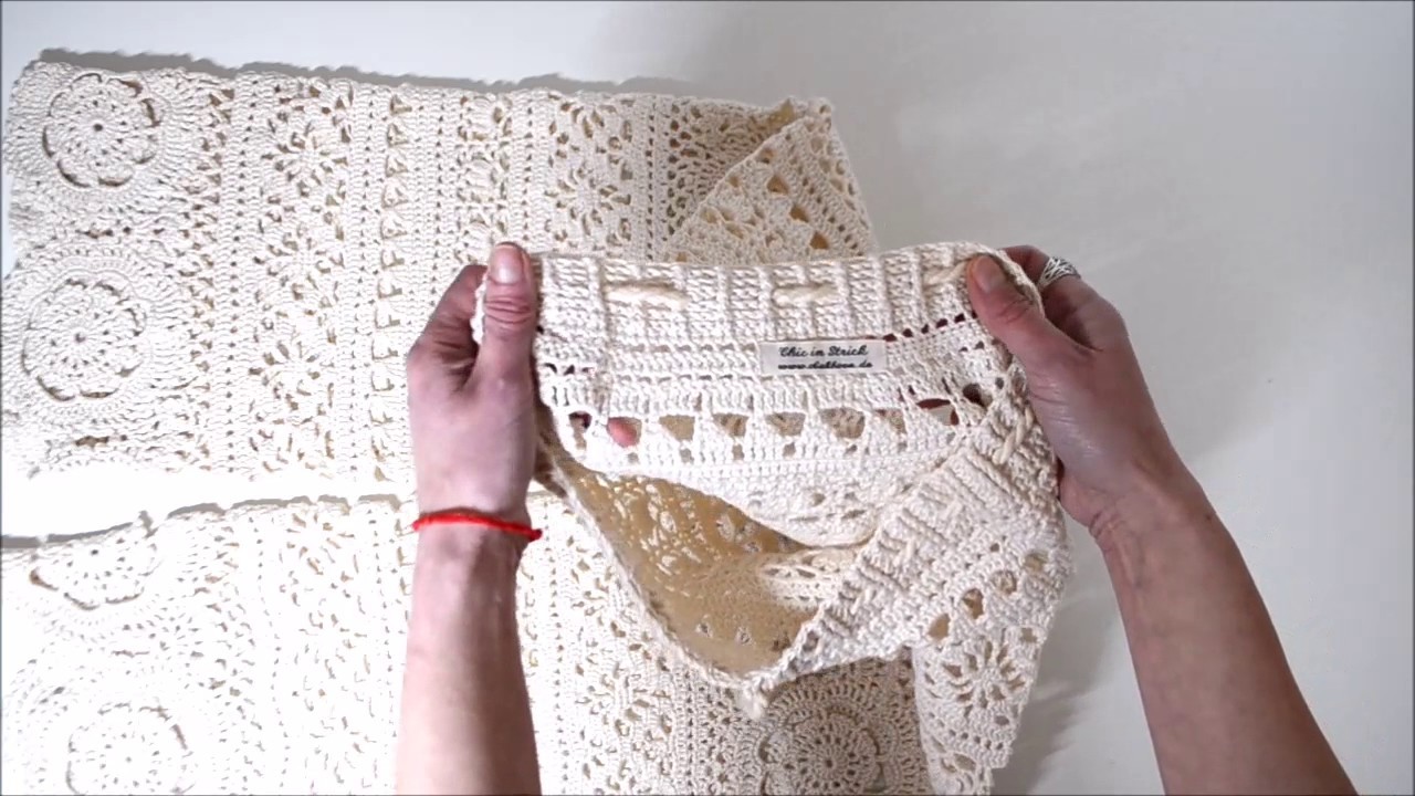 Gehähäkelte Strandhose. Crochet by Elena Obukhova