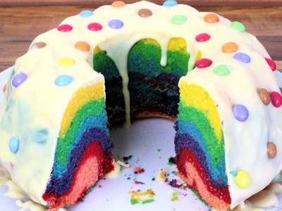 ???? Regenbogenkuchen ???? | Rainbow cake | Gökkusagi keki