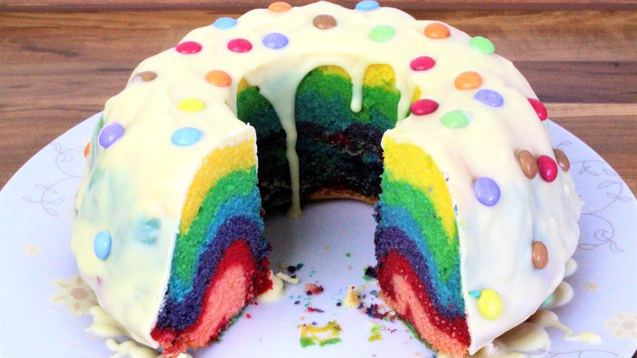 ???? Regenbogenkuchen ???? | Rainbow cake | Gökkusagi keki