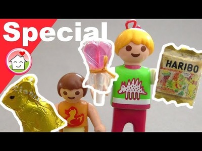 Playmobil deutsch - Pimp my PLAYMOBIL - Süssigkeiten für Ostern - DIY für Kinder - Familie Hauser