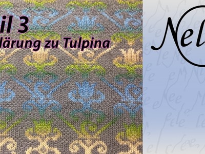 Fair Isle Tuch stricken "Tulpina", Allgemeine Erklärung Teil 3, DIY Anleitung by NeleC.