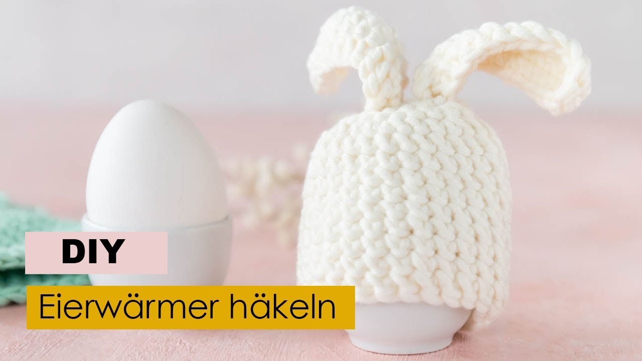 Hasen Eierwärmer häkeln | DIY Geschenk ????