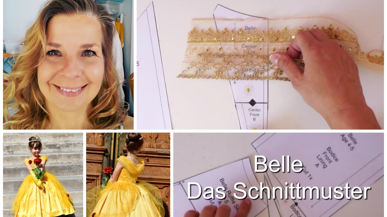 Belle Prinzessinenkleid - Das Schnittmuster erklärt