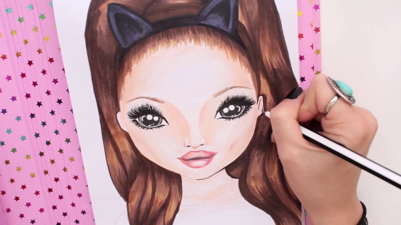 How to draw Ariana Grande - malen lernen mit Foxy Draws