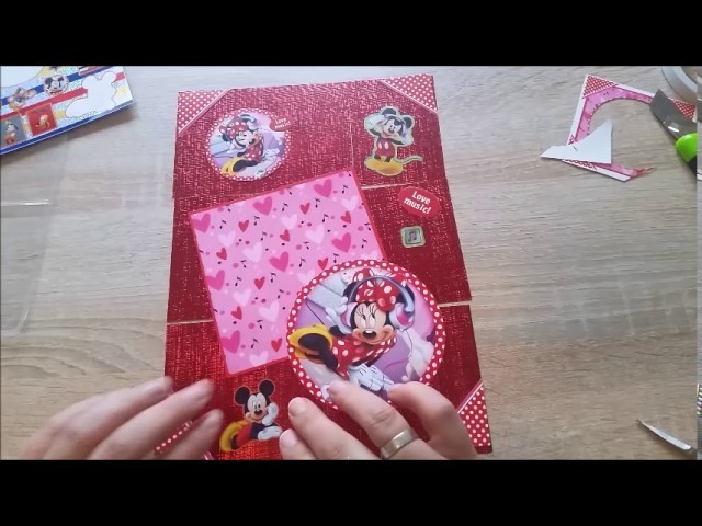 Tutorial Pocket Letter Minni Maus