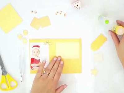 Karte zu Weihnachten selber gestalten