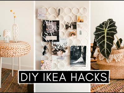 3,5 IKEA Hacks für Boho Vibes im Wohnzimmer - schnell und einfach