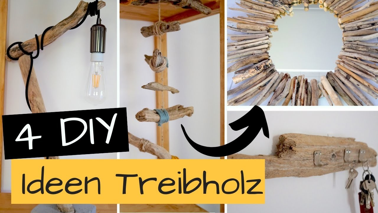 4 DIY Upcycling Ideen aus Treibholz