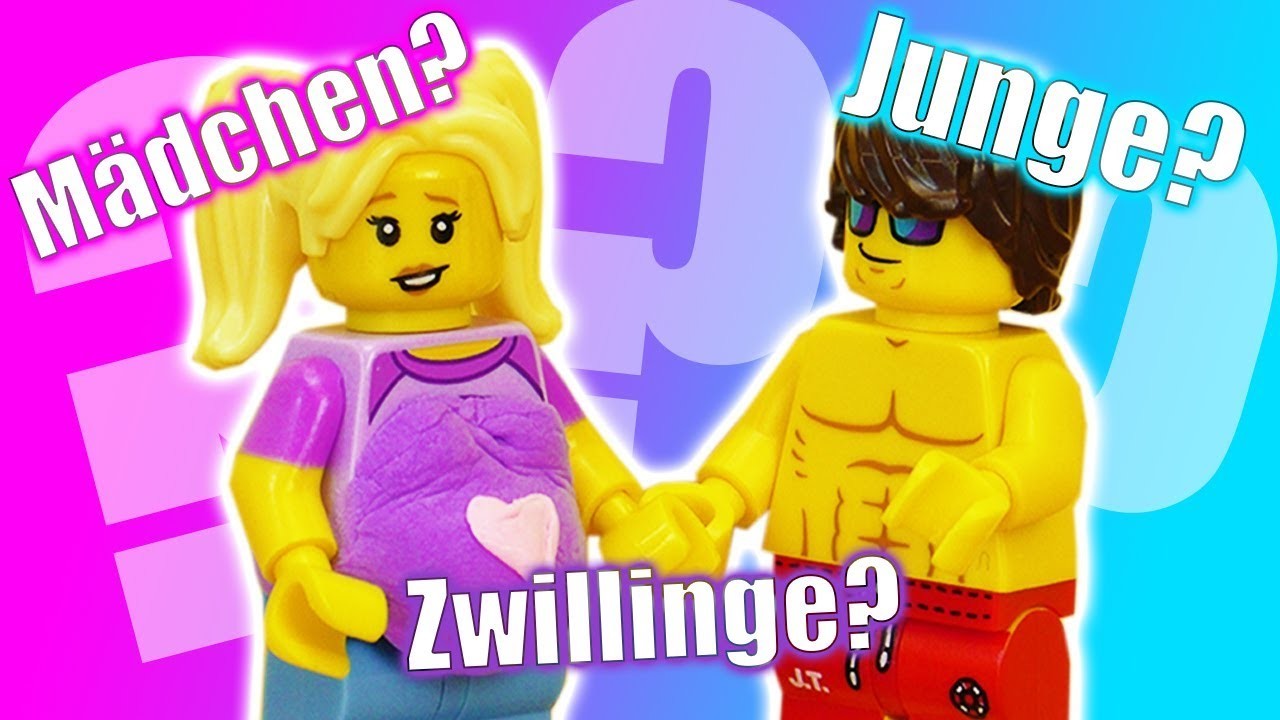 LEGO SCHWANGERSCHAFT Lisa & Tom gegeben bekannt: Junge, Mädchen oder Zwillinge?! Kinderserie deutsch