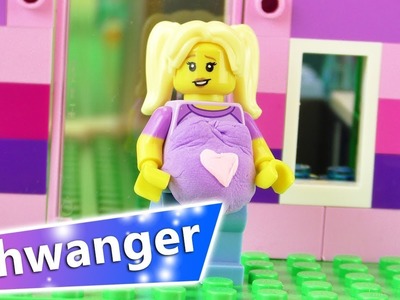LEGO Traumhaus Besitzerin LISA ist schwanger | Lego Figur schwanger machen | Neues Outfit DIY Idee