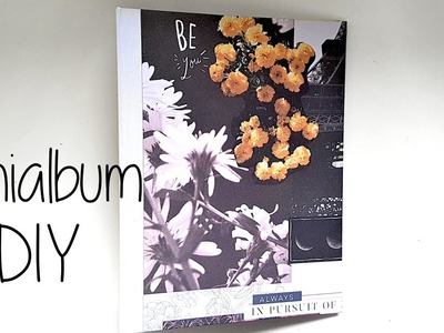 Minialbum DIY mit "Akkordeon"-Bindung