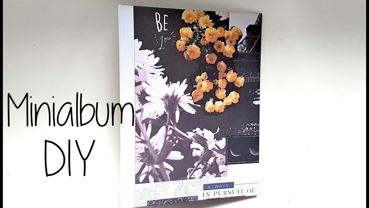 Minialbum DIY mit "Akkordeon"-Bindung