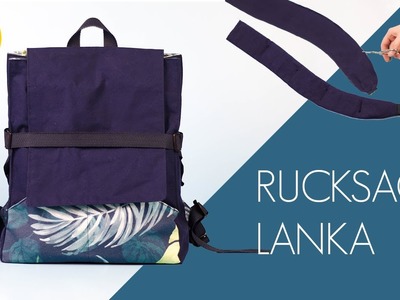 Rucksack nähen • #RucksackLanka | kostenloses Schnittmuster