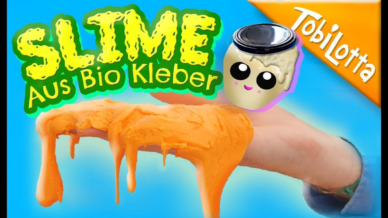 Slime aus BIO DIY Kleber selbermachen | Schleim selber machen | Slime DIY deutsch Kinderkanal 49