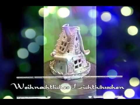 Weihnachtliches Lichthäuschen