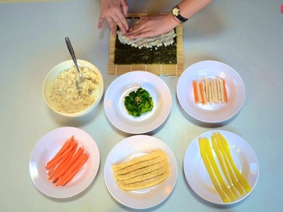 WIE MACHT MAN GIMBAP? Stopmotion Special [Cook it yourself]