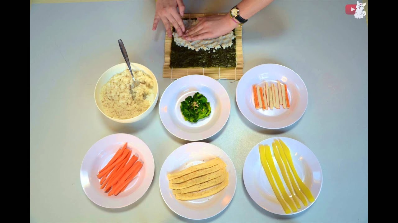 WIE MACHT MAN GIMBAP? Stopmotion Special [Cook it yourself]