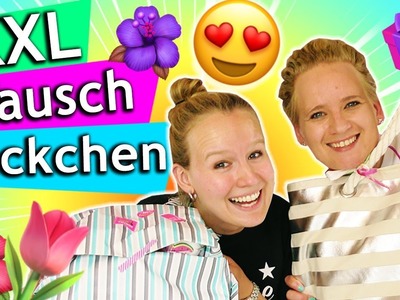 XXL Tauschpaket für 20€ | MEGA Überraschungen für Kathi & Eva | Eva vs. Kathi Challenge #215