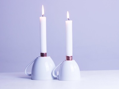 Geschenke selber machen | DIY Kupfer Kerzenhalter | Geschenkidee | chestnut!