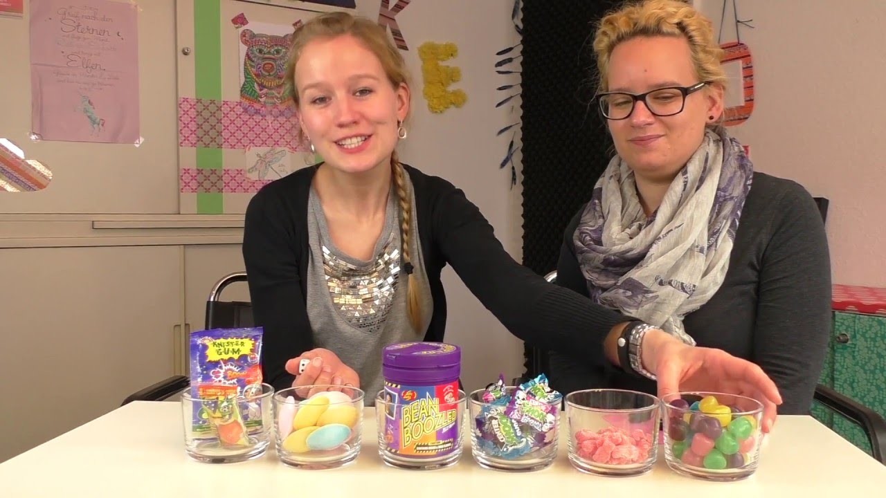 Candy Challenge mit Kathi & Eva | NEUES Spiel mit 6 Süßigkeiten | Lecker bis eklig | Jelly Belly