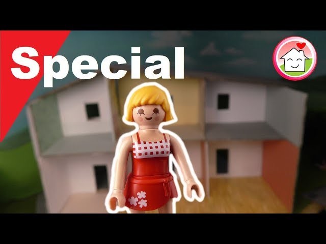 Playmobil deutsch - Pimp my PLAYMOBIL - Haus bauen - Puppenhaus DIY - Basteln mit Familie Hauser